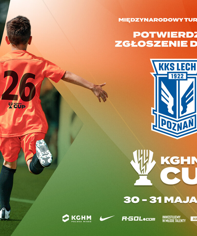 Lech Poznań weźmie udział w turnieju KGHM CUP!