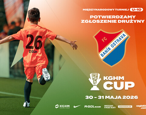 Banik Ostrava weźmie udział w KGHM CUP!