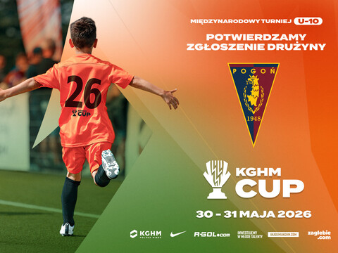 Pogoń Szczecin weźmie udział w turnieju KGHM CUP