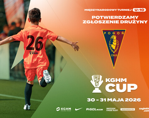 Pogoń Szczecin weźmie udział w turnieju KGHM CUP