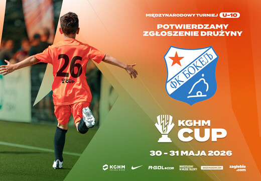 Bokelj Kotor weźmie udział w KGHM CUP!