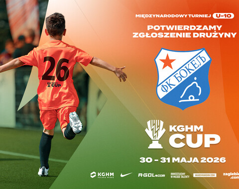 Bokelj Kotor weźmie udział w KGHM CUP!