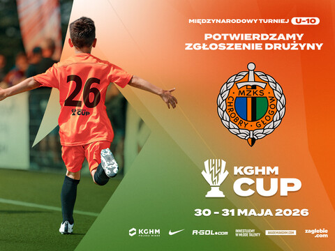 Chrobry Głogów weźmie udział w KGHM CUP!