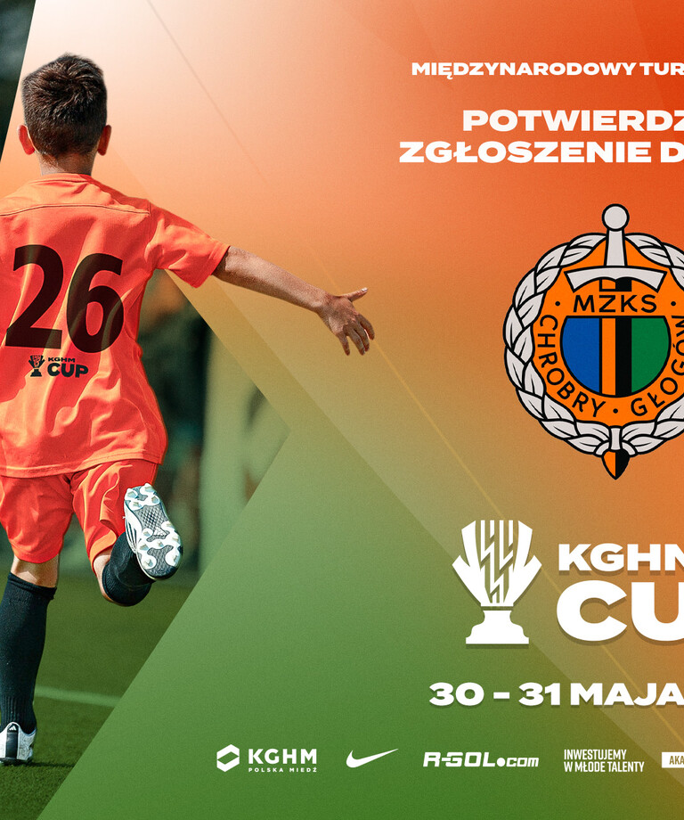 Chrobry Głogów weźmie udział w KGHM CUP!