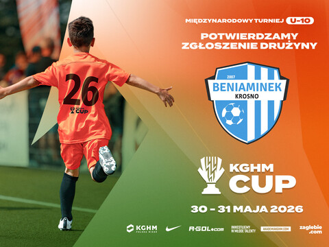 Beniaminek Krosno weźmie udział w turnieju KGHM CUP