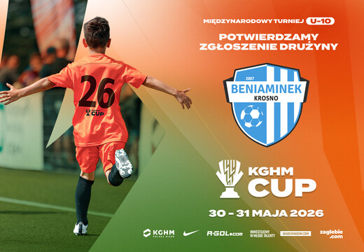 Beniaminek Krosno weźmie udział w turnieju KGHM CUP
