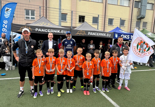 AP KGHM Zagłębie U-8 zajęło 5. miejsce w turnieju Pancernik CUP