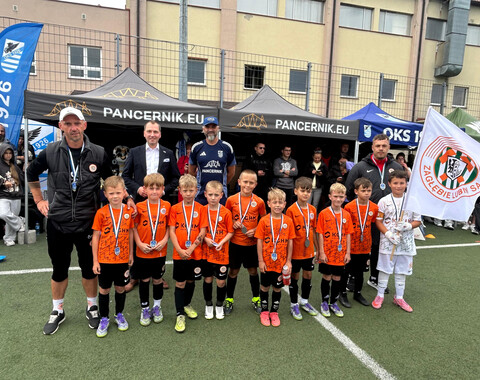 AP KGHM Zagłębie U-8 zajęło 5. miejsce w turnieju Pancernik CUP