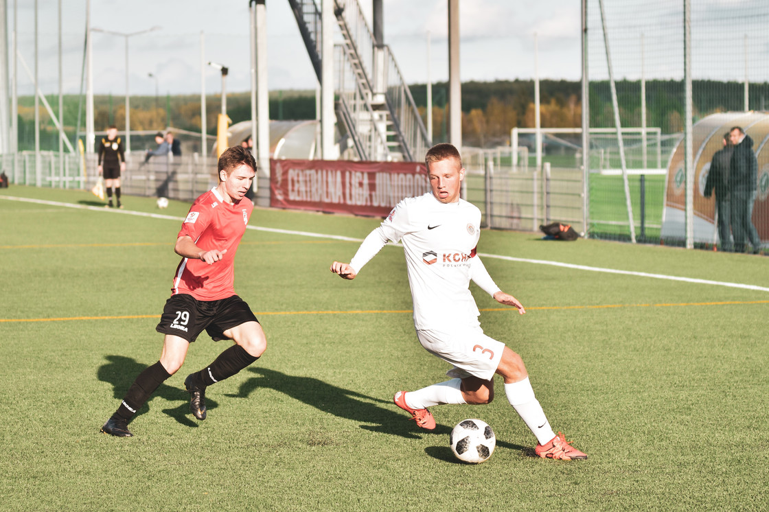 Juniorzy młodsi lepsi od Gwarka Zabrze Juniorzy młodsi lepsi od Gwarka Zabrze