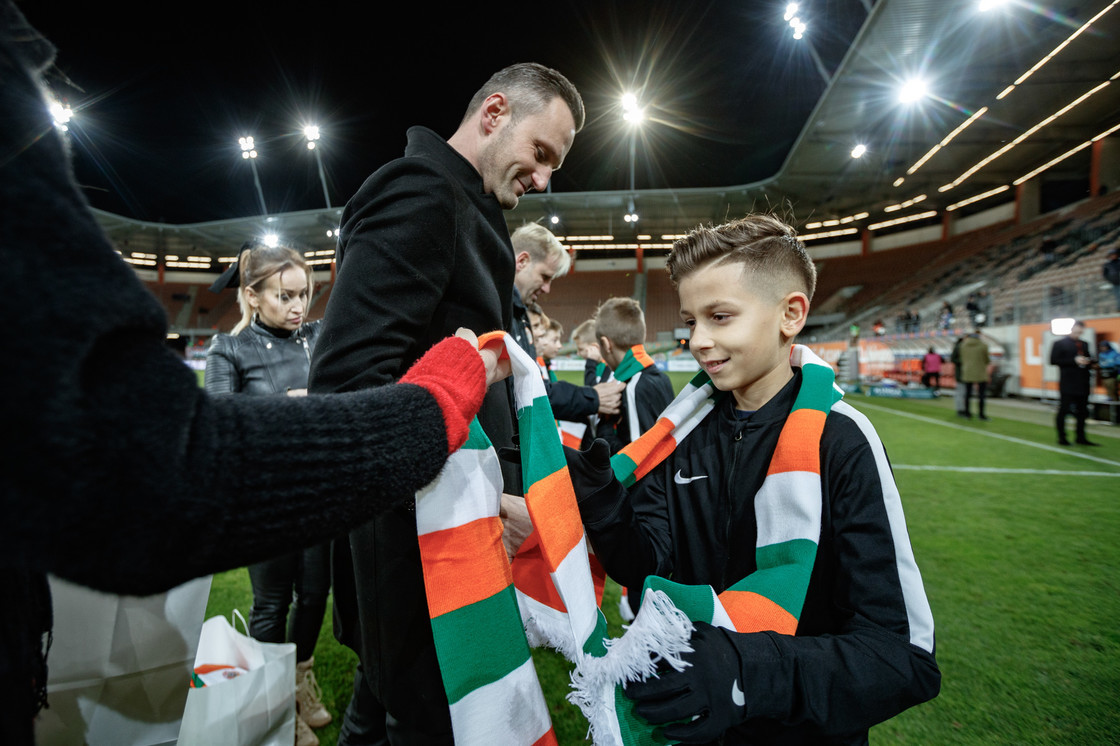 Piłkarskie ślubowanie zespołu U-11 Piłkarskie ślubowanie zespołu U-11