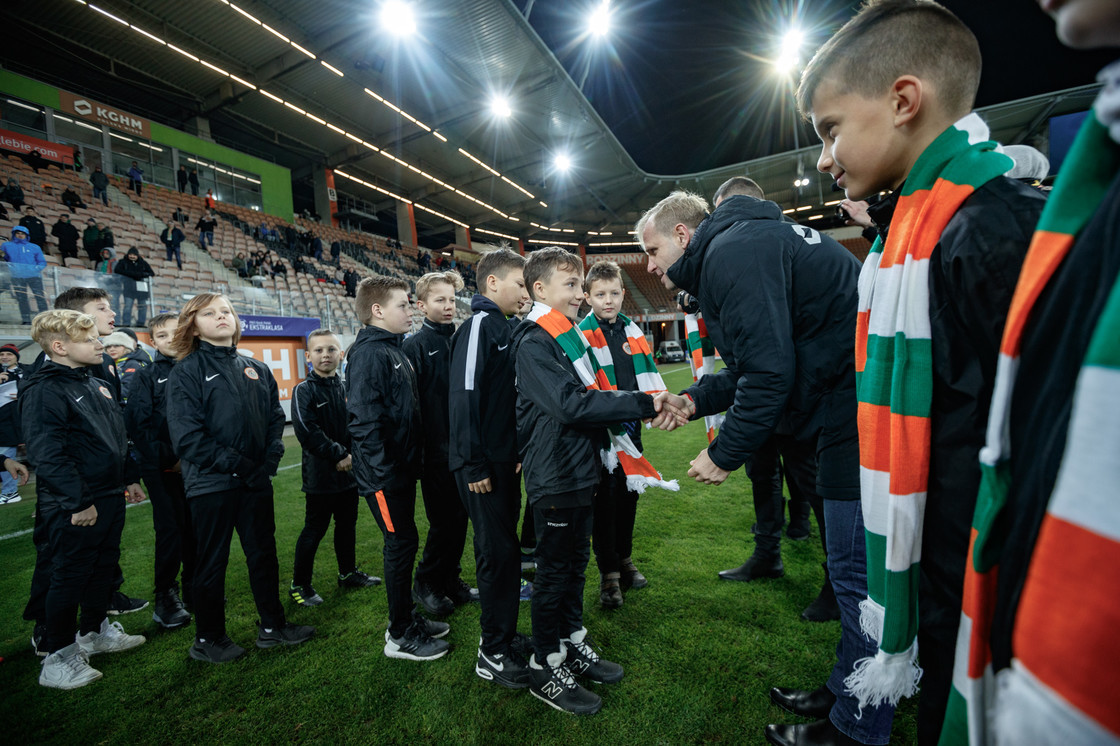 Piłkarskie ślubowanie zespołu U-11 Piłkarskie ślubowanie zespołu U-11