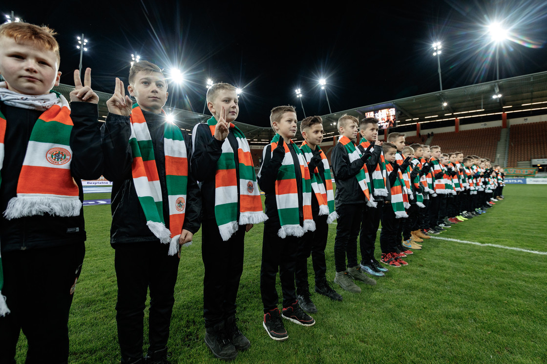Piłkarskie ślubowanie zespołu U-11 Piłkarskie ślubowanie zespołu U-11