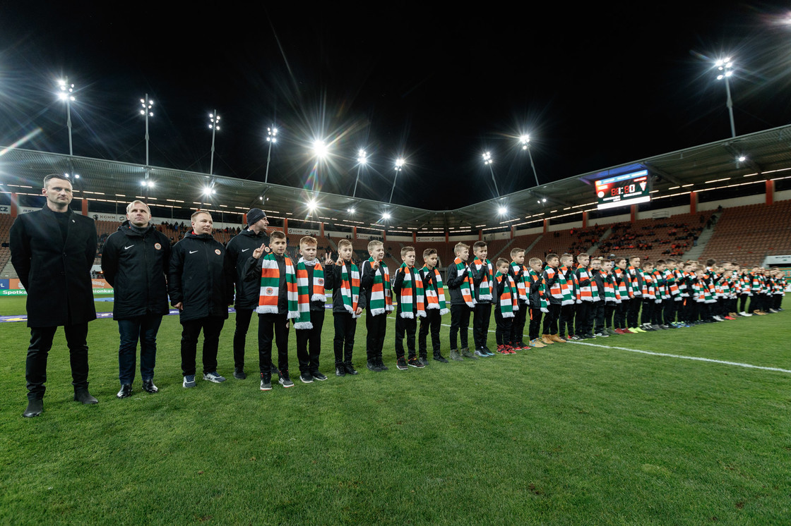 Piłkarskie ślubowanie zespołu U-11 Piłkarskie ślubowanie zespołu U-11