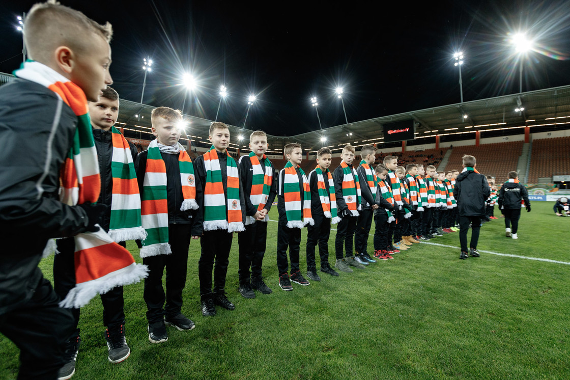 Piłkarskie ślubowanie zespołu U-11 Piłkarskie ślubowanie zespołu U-11