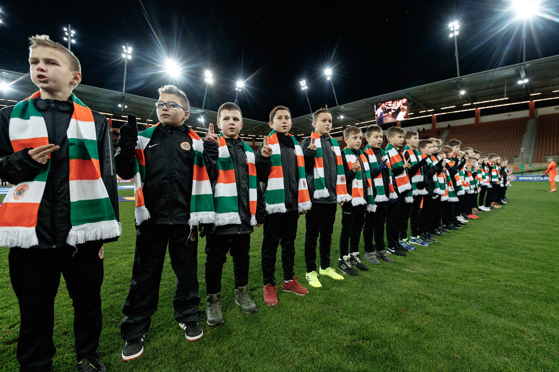Piłkarskie ślubowanie zespołu U-11 Piłkarskie ślubowanie zespołu U-11