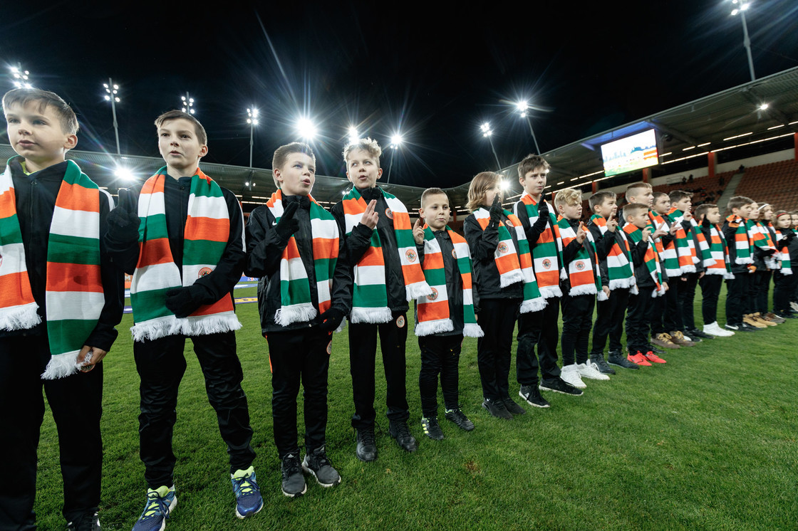 Piłkarskie ślubowanie zespołu U-11 Piłkarskie ślubowanie zespołu U-11