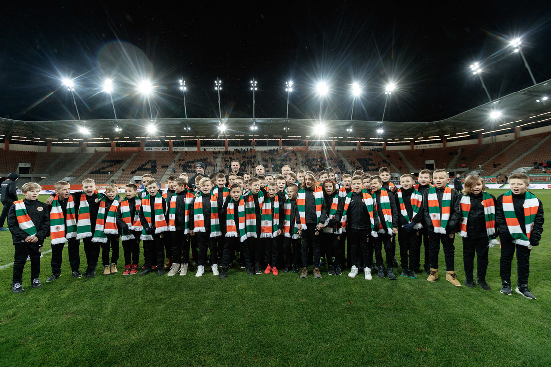 Piłkarskie ślubowanie zespołu U-11 Piłkarskie ślubowanie zespołu U-11