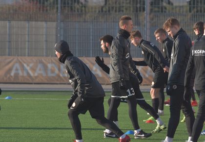 Trwają przygotowania do nadchodzących sparingów 