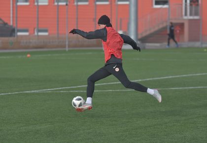 Wtorkowy trening "Miedziowych" | FOTO