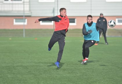 Wtorkowy trening "Miedziowych" | FOTO