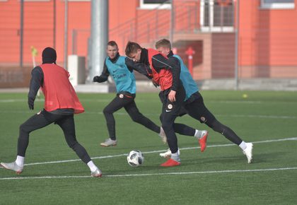 Wtorkowy trening "Miedziowych" | FOTO