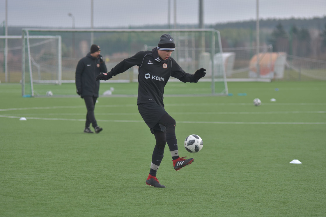 Wtorkowy trening "Miedziowych" | FOTO