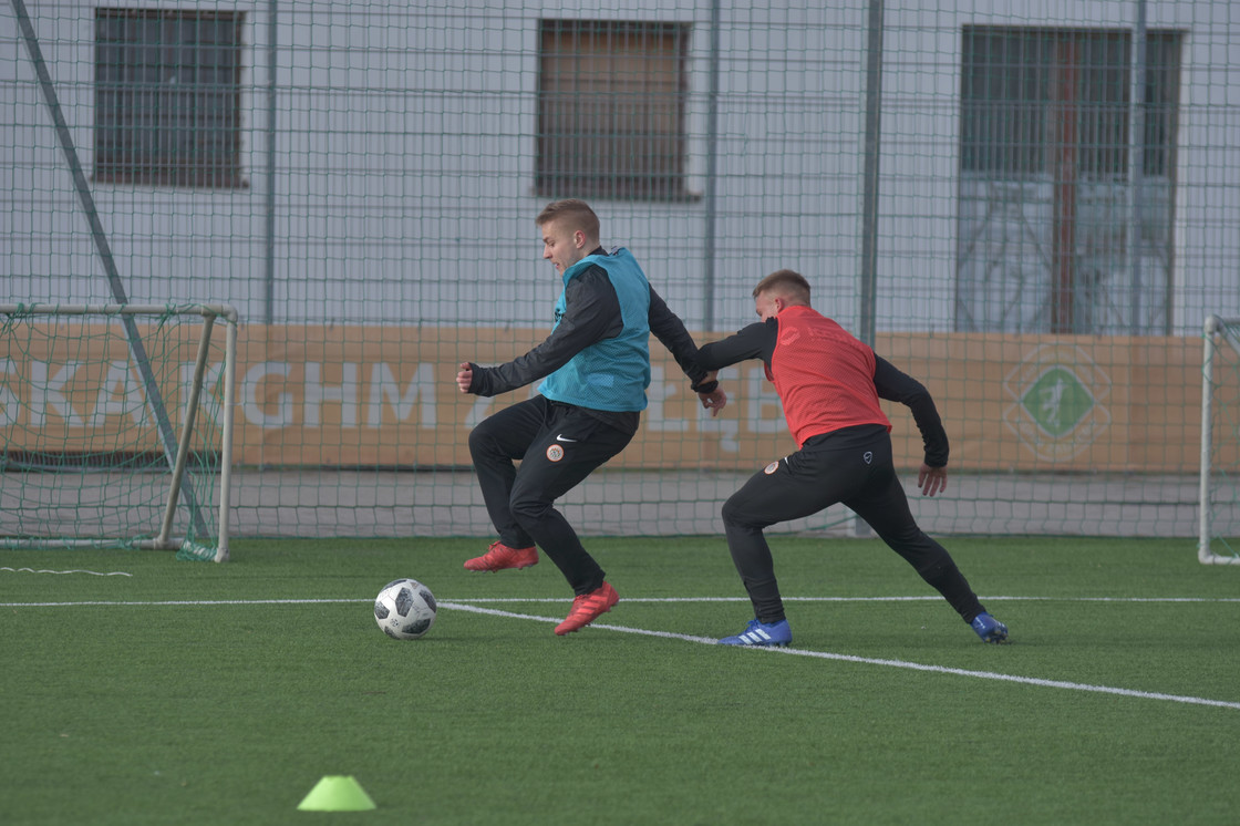 Wtorkowy trening "Miedziowych" | FOTO