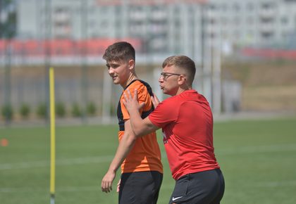 Trening juniorów starszych w obiektywie 