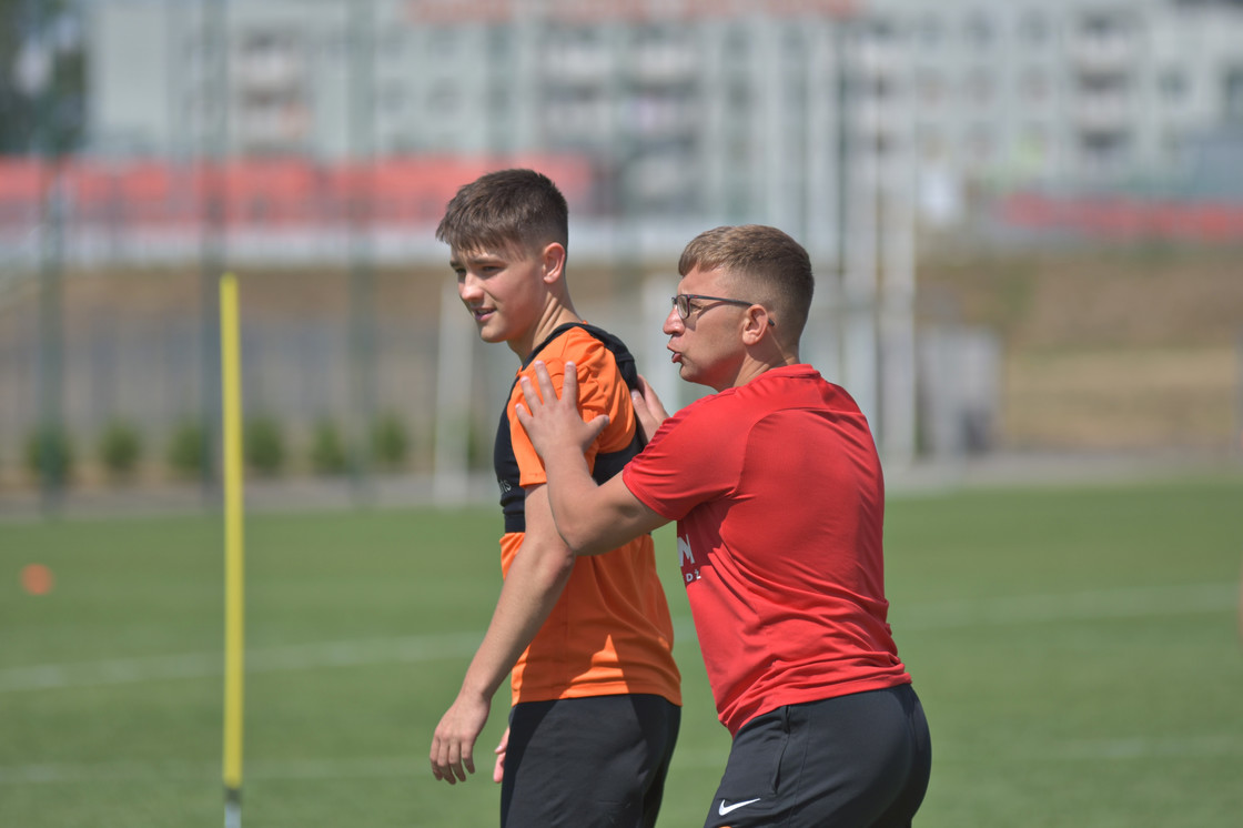 Trening juniorów starszych w obiektywie 