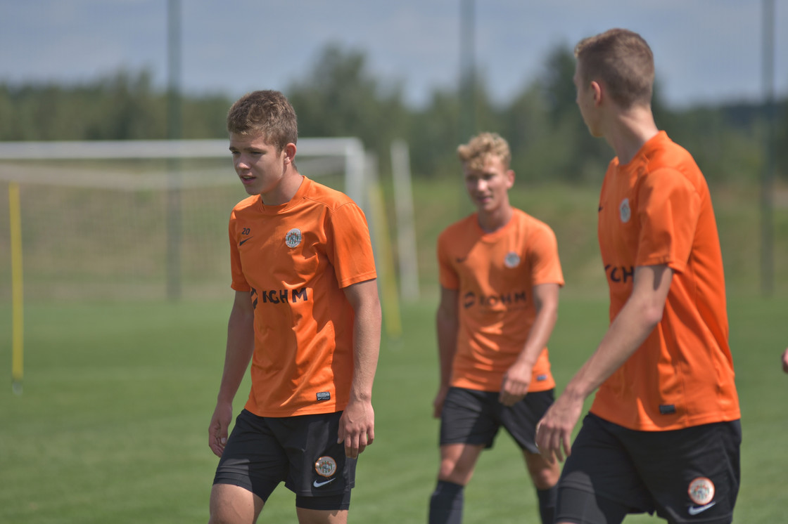 Trening juniorów starszych w obiektywie Trening juniorów starszych w obiektywie