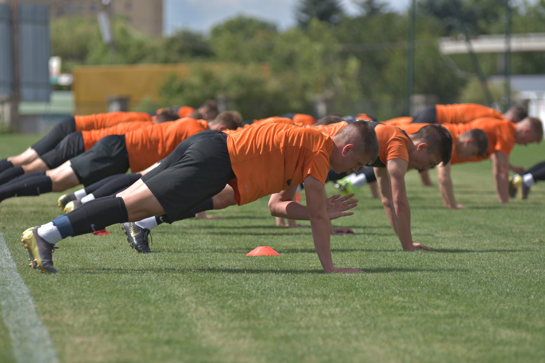 Trening juniorów starszych w obiektywie 