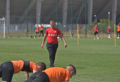 Trening juniorów starszych w obiektywie 