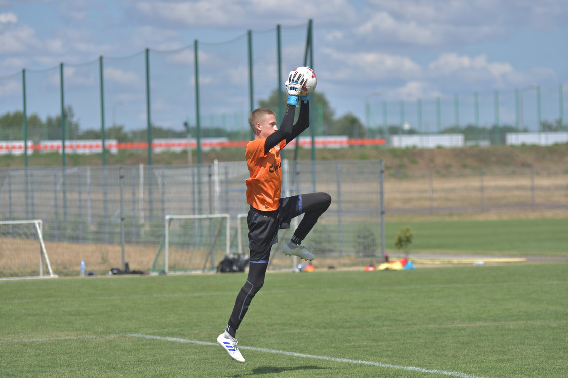 Trening juniorów starszych w obiektywie 