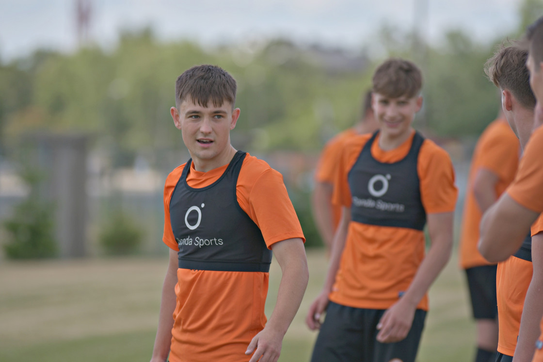 Trening juniorów starszych w obiektywie 