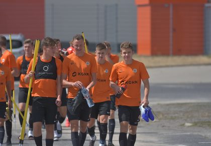 Trening juniorów starszych w obiektywie 