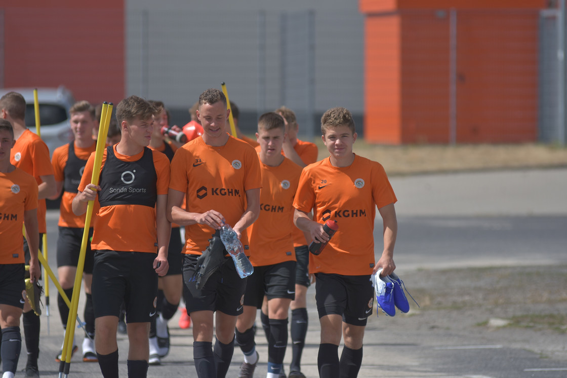 Trening juniorów starszych w obiektywie 