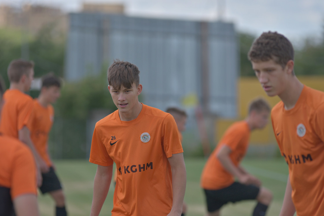 Trening juniorów starszych w obiektywie 