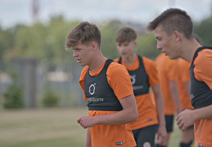 Trening juniorów starszych w obiektywie 