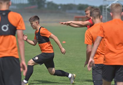 Trening juniorów starszych w obiektywie 