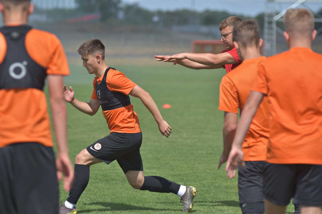 Trening juniorów starszych w obiektywie 