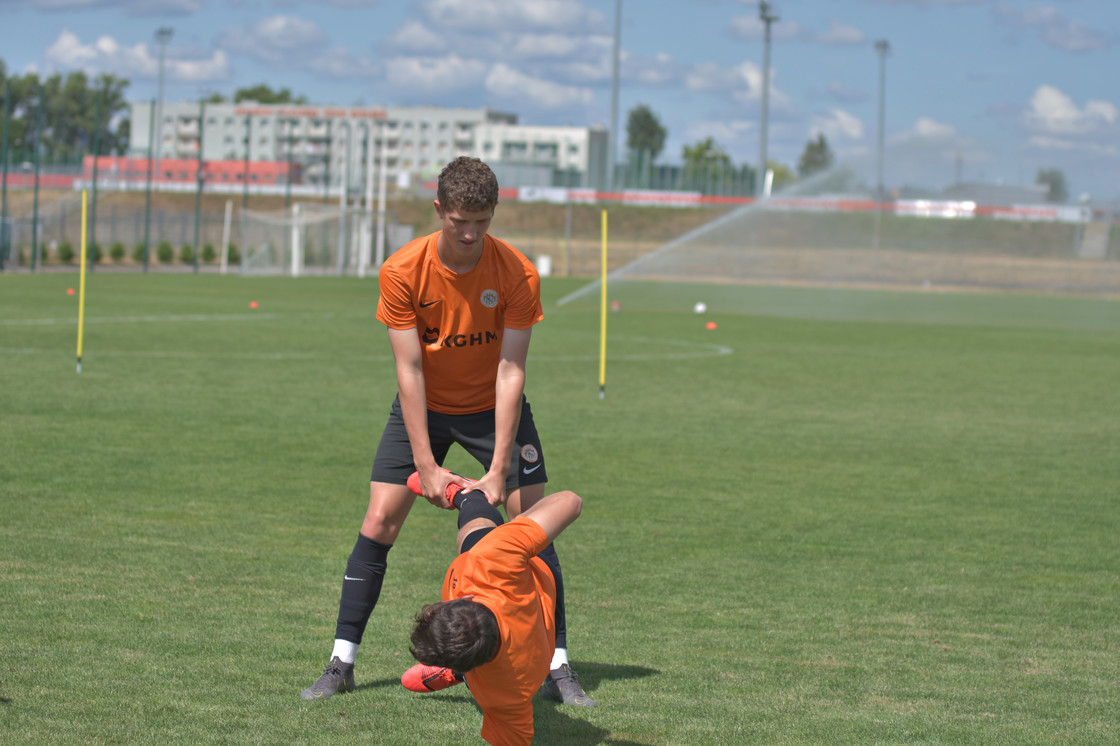 Trening juniorów starszych w obiektywie 