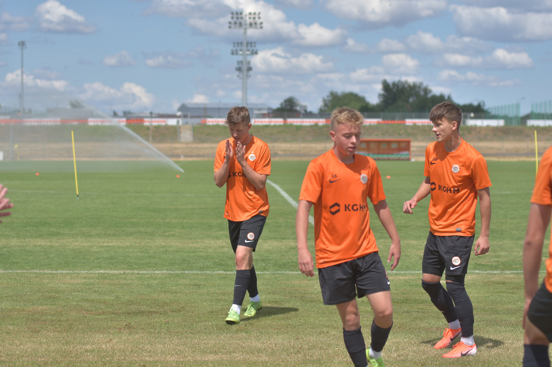 Trening juniorów starszych w obiektywie 