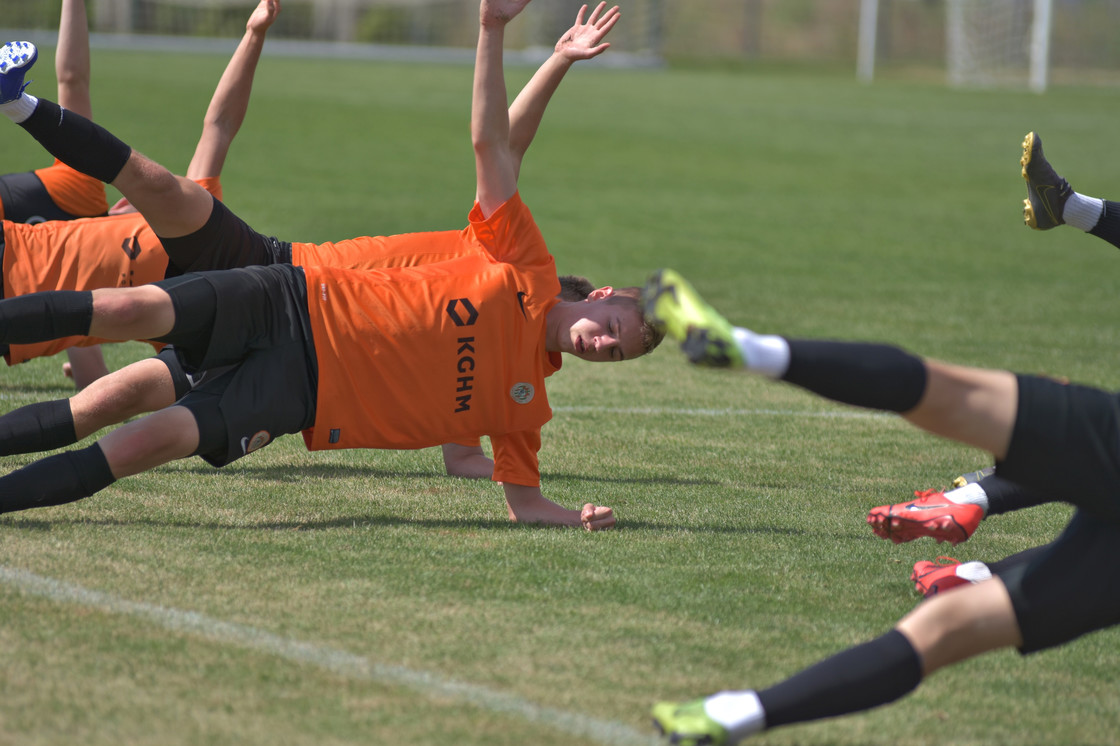 Trening juniorów starszych w obiektywie 