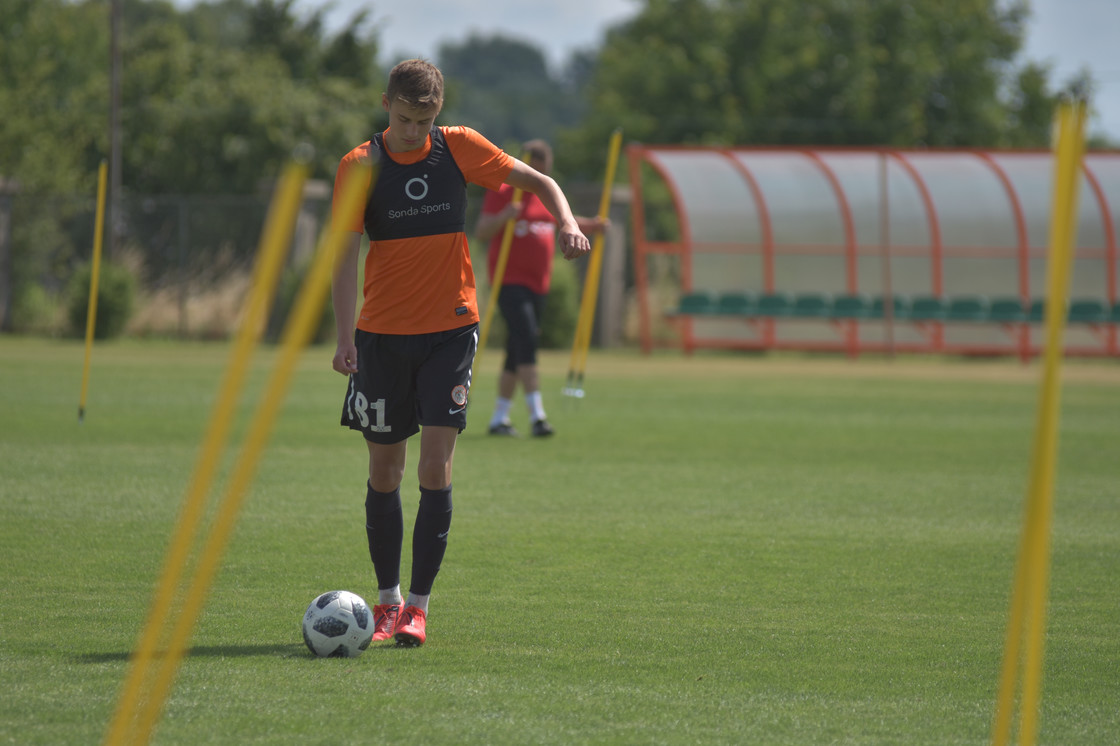 Trening juniorów starszych w obiektywie 