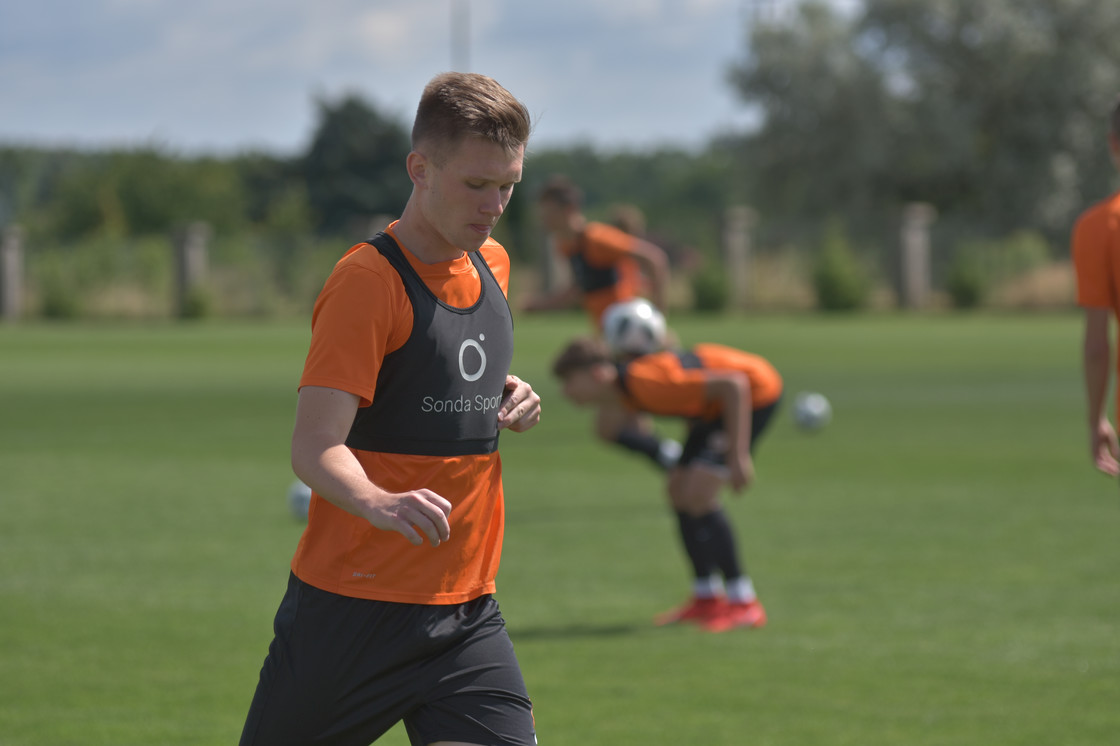 Trening juniorów starszych w obiektywie 