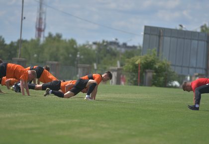 Trening juniorów starszych w obiektywie 