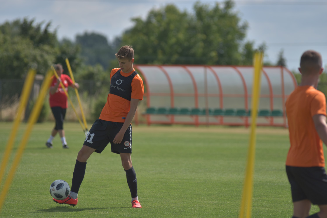 Trening juniorów starszych w obiektywie 