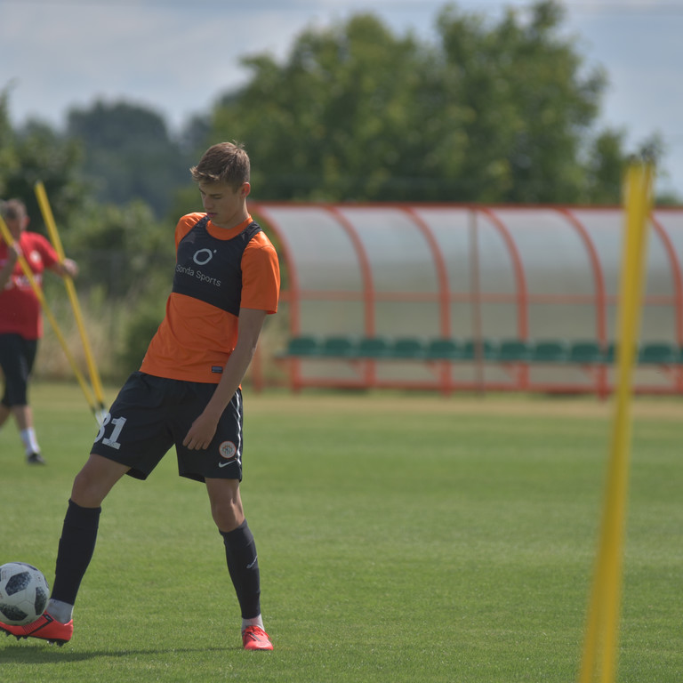 Trening juniorów starszych w obiektywie 