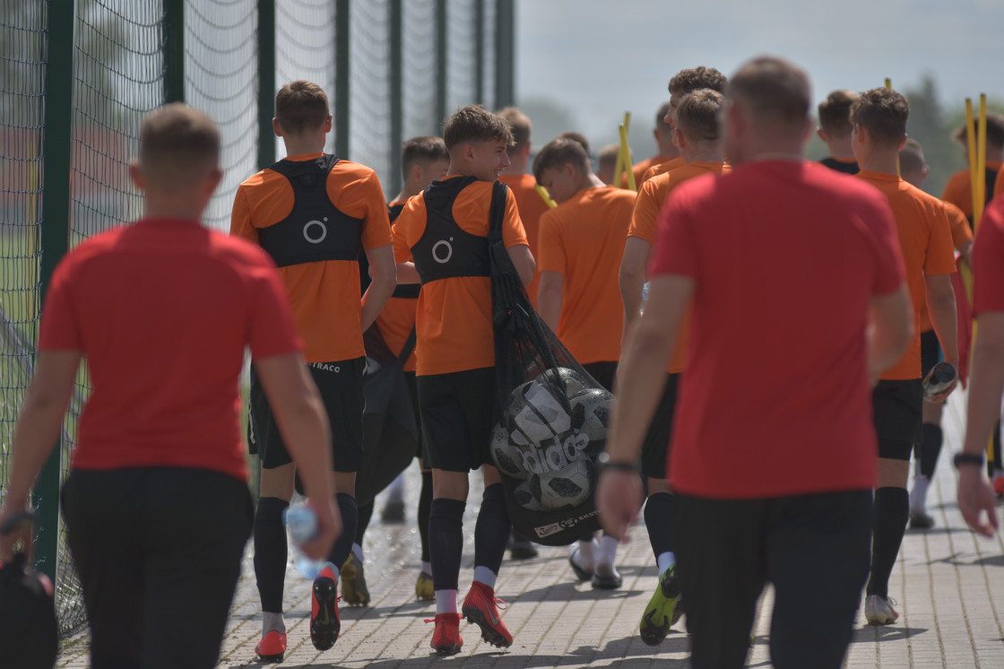 Trening juniorów starszych w obiektywie 