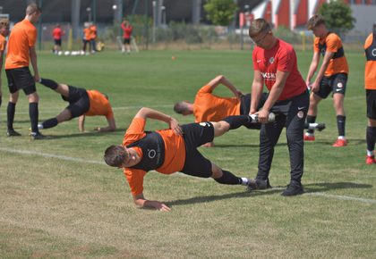 Trening juniorów starszych w obiektywie 